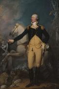 John Trumbull General George Washington at Trenton oil on canvas